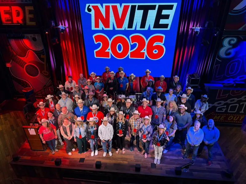 DonutNV franchise family at NVite 2026 annual conference